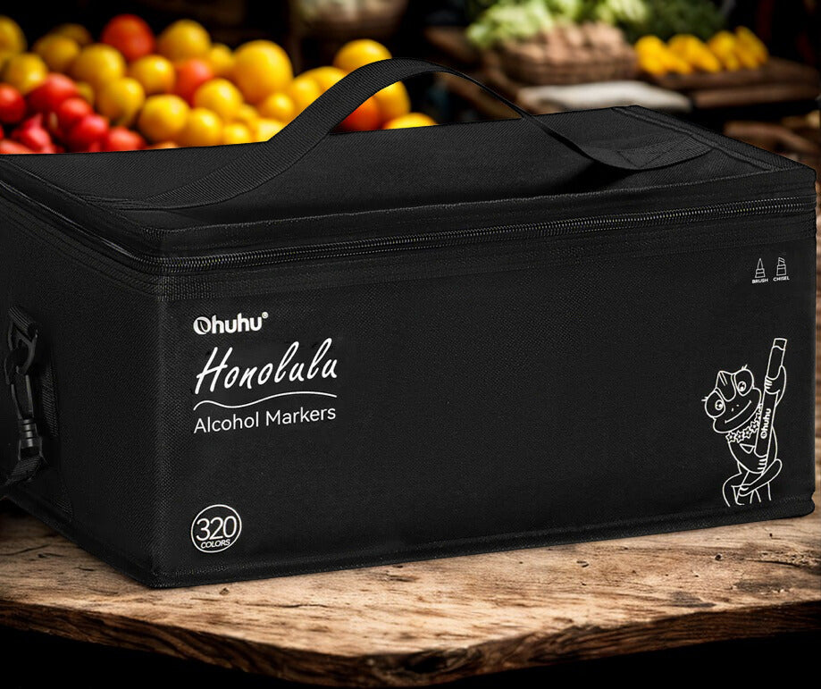 Ohuhu Canvas Marker Storage Bag.