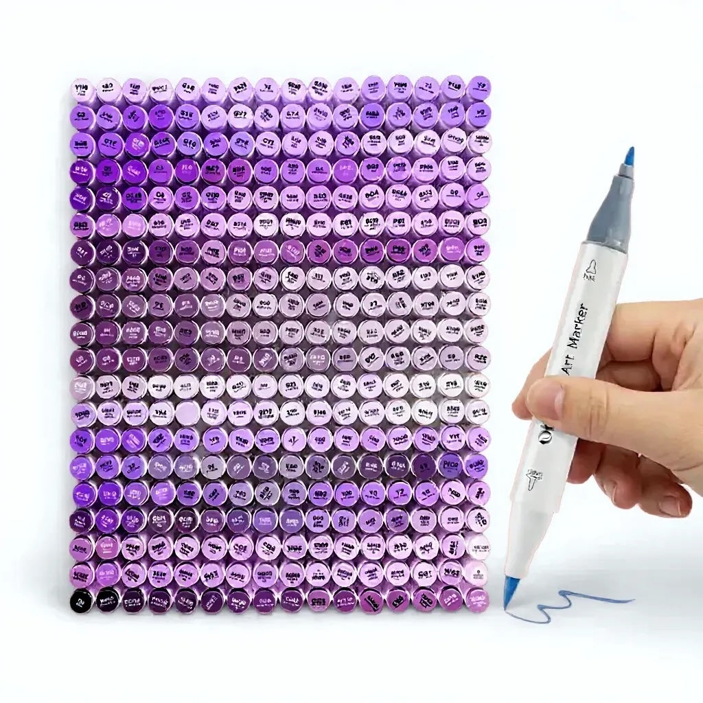 Violets Ohuhu Marker – Honolulu B Brush Tip Single Color | The Marker Monster