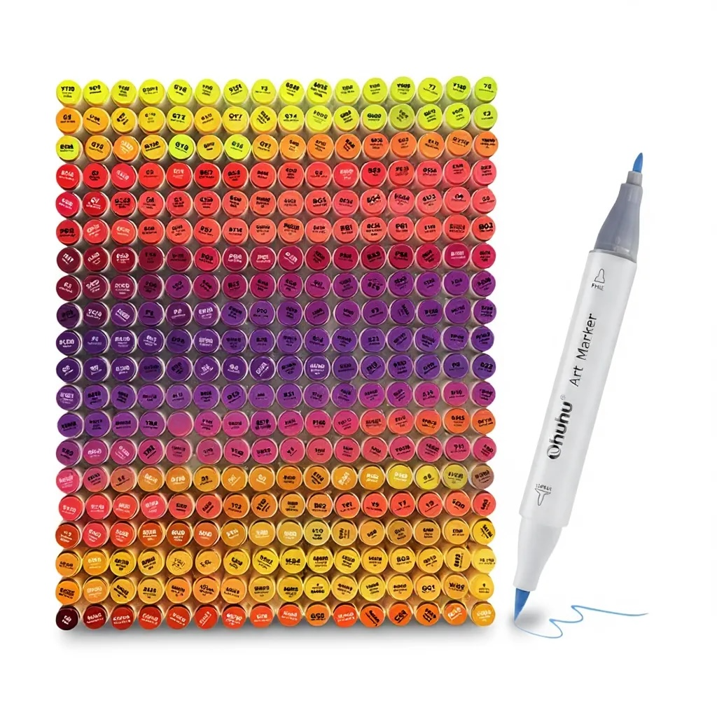 Fluorescents Ohuhu Marker – Honolulu B Brush Tip Single Color | The Marker Monster