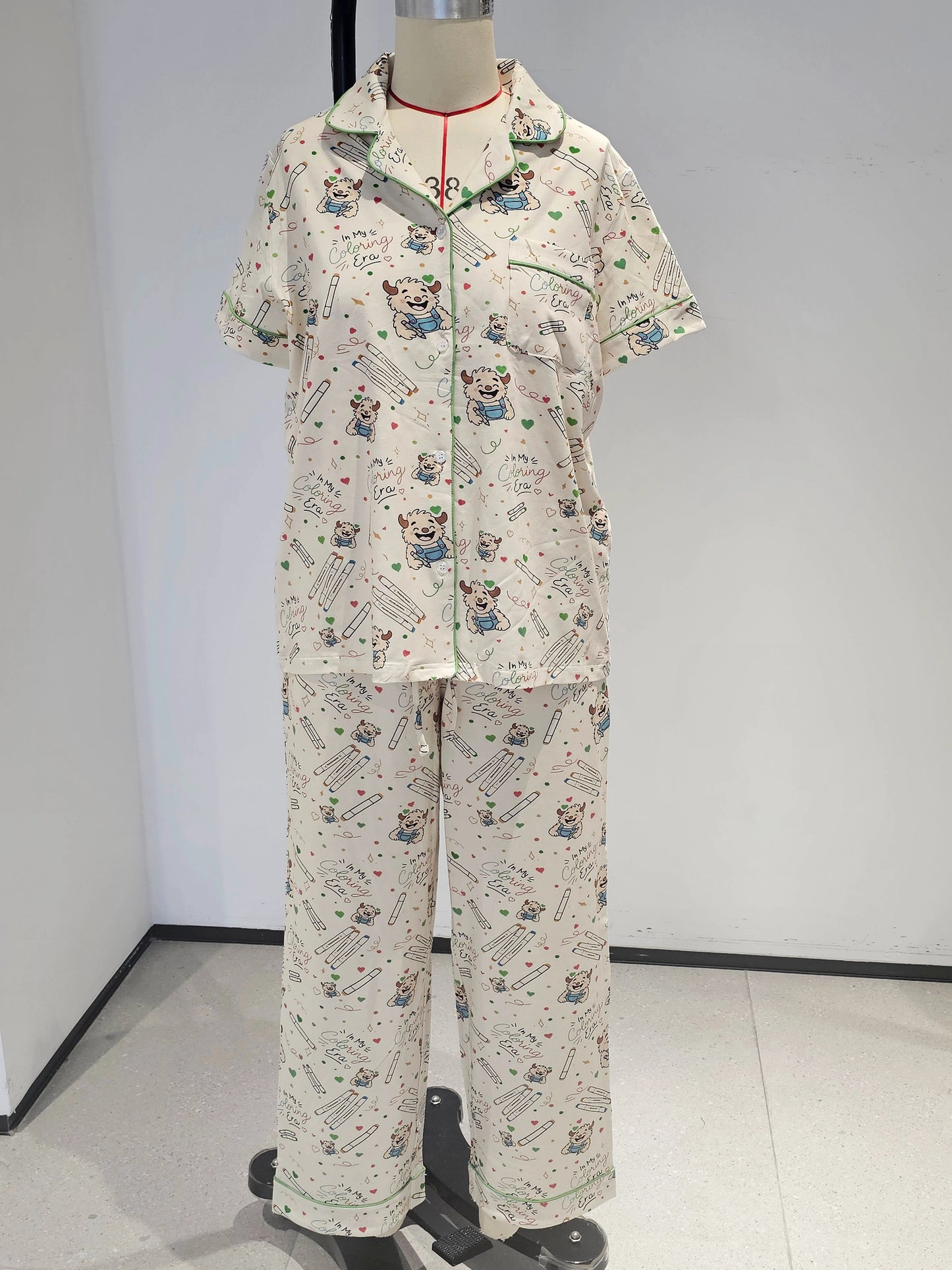 Curl Up & Cuddle Pajama Set | Luxury Cotton Model Blend