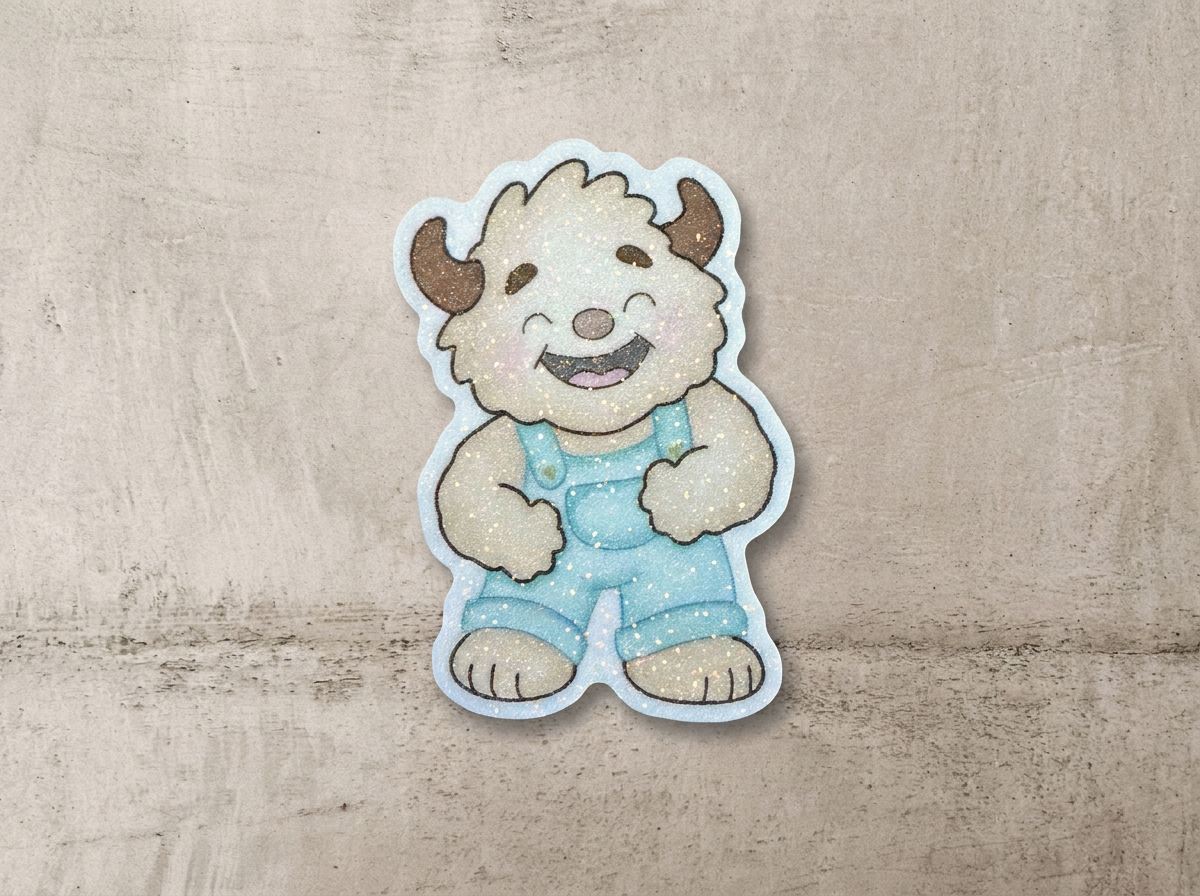 The Marker Monster and His Usual Suspects | Sand Glitter Sticker Collection
