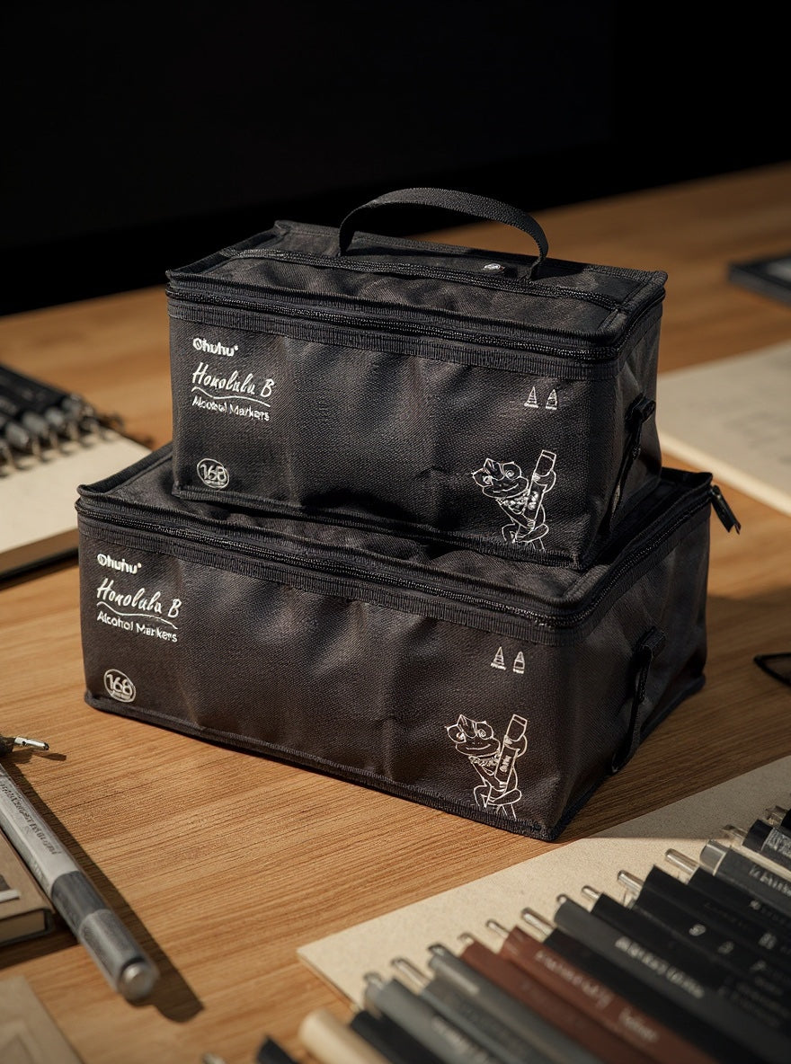 Ohuhu Canvas Marker Storage.| Sold by The Marker Monster