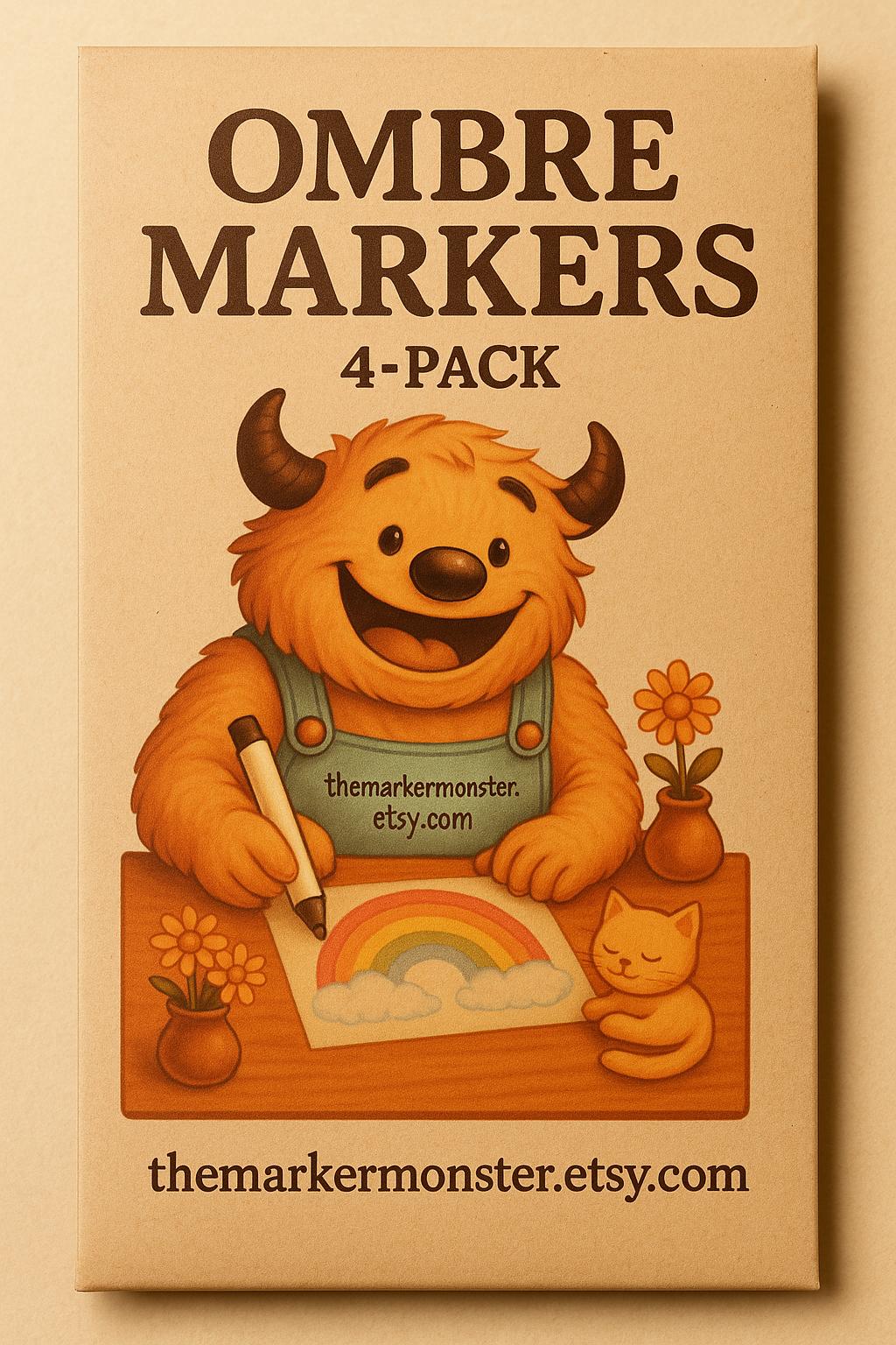 Custom Gradient Marker Bundle 4 – Ohuhu Honolulus | The Marker Monster