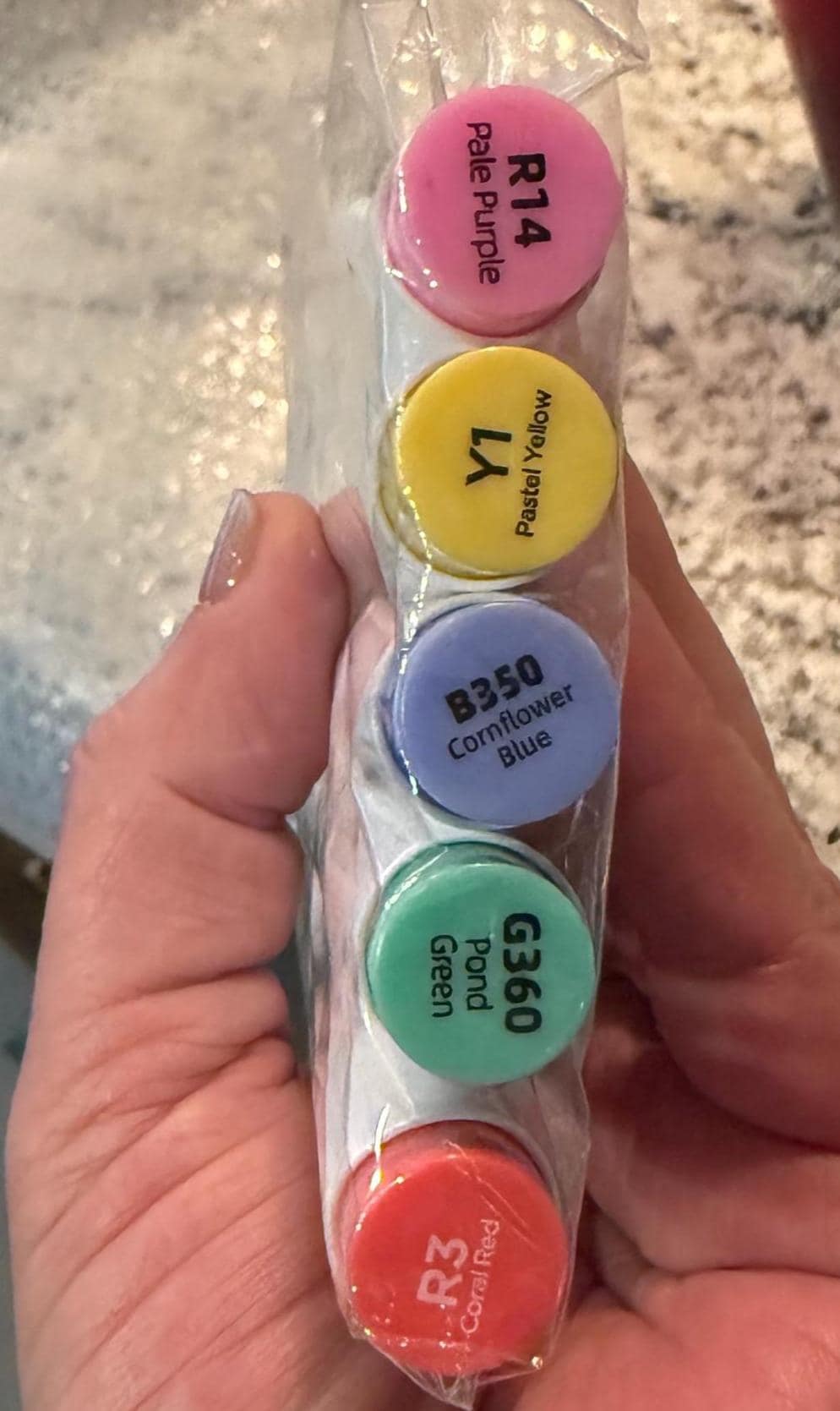 Jumbo OVERSTOCK colors Ohuhu Honolulu Marker Mystery Pack - Set of 6
