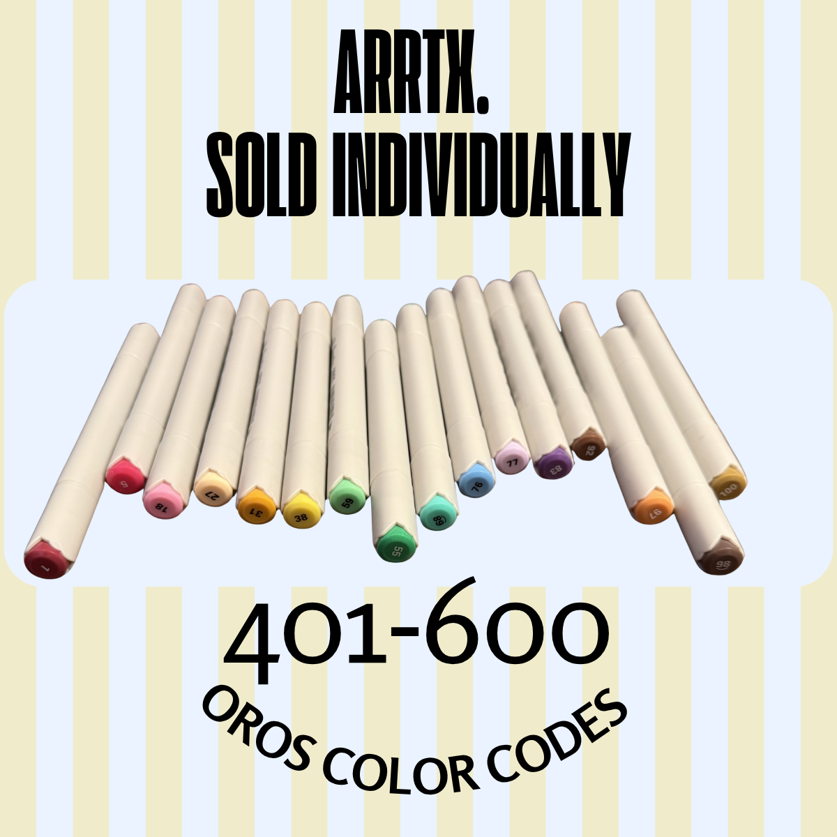 Arrtx Oros SINGLE Marker **401-600