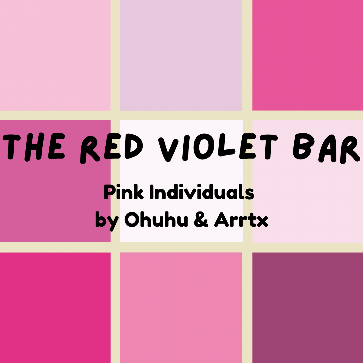 Red Violets Ohuhu Honolulu B Brush/Fine / Chisel Tip Single Color