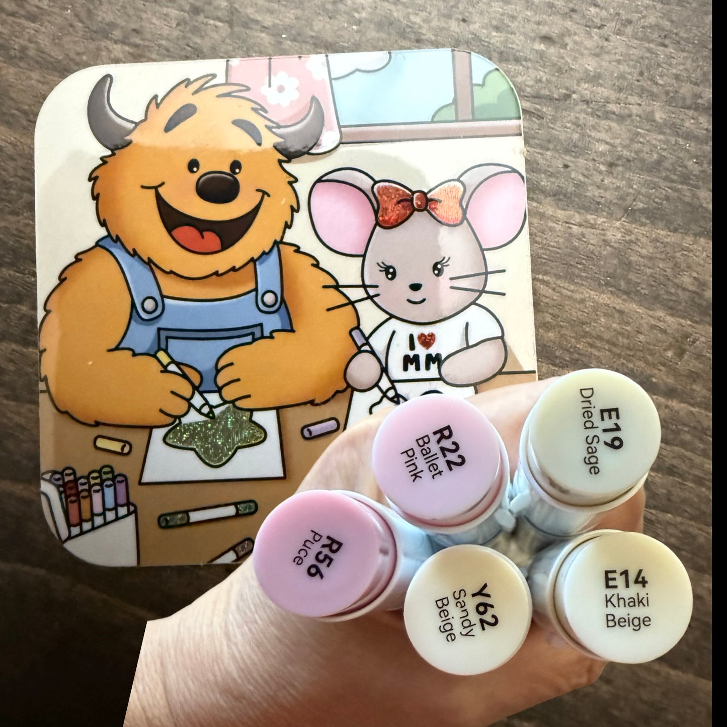 MARVELOUS MARY X MARKER MONSTER COLLAB