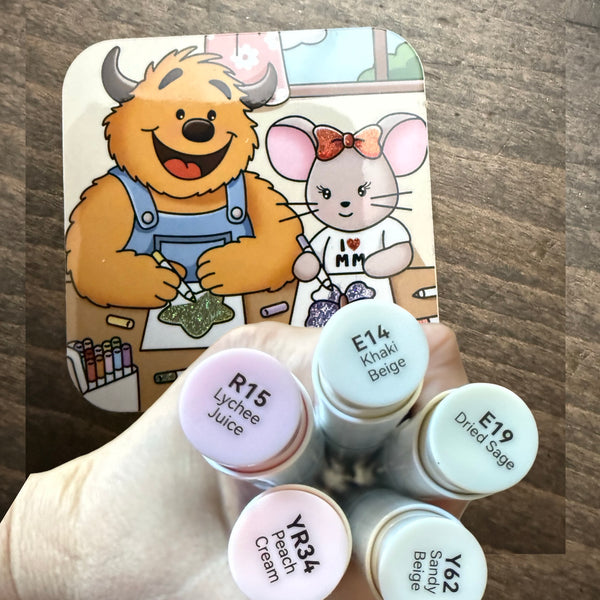 CLEARANCE!!!! MARVELOUS MARY X MARKER MONSTER COLLAB. Palette ONLy