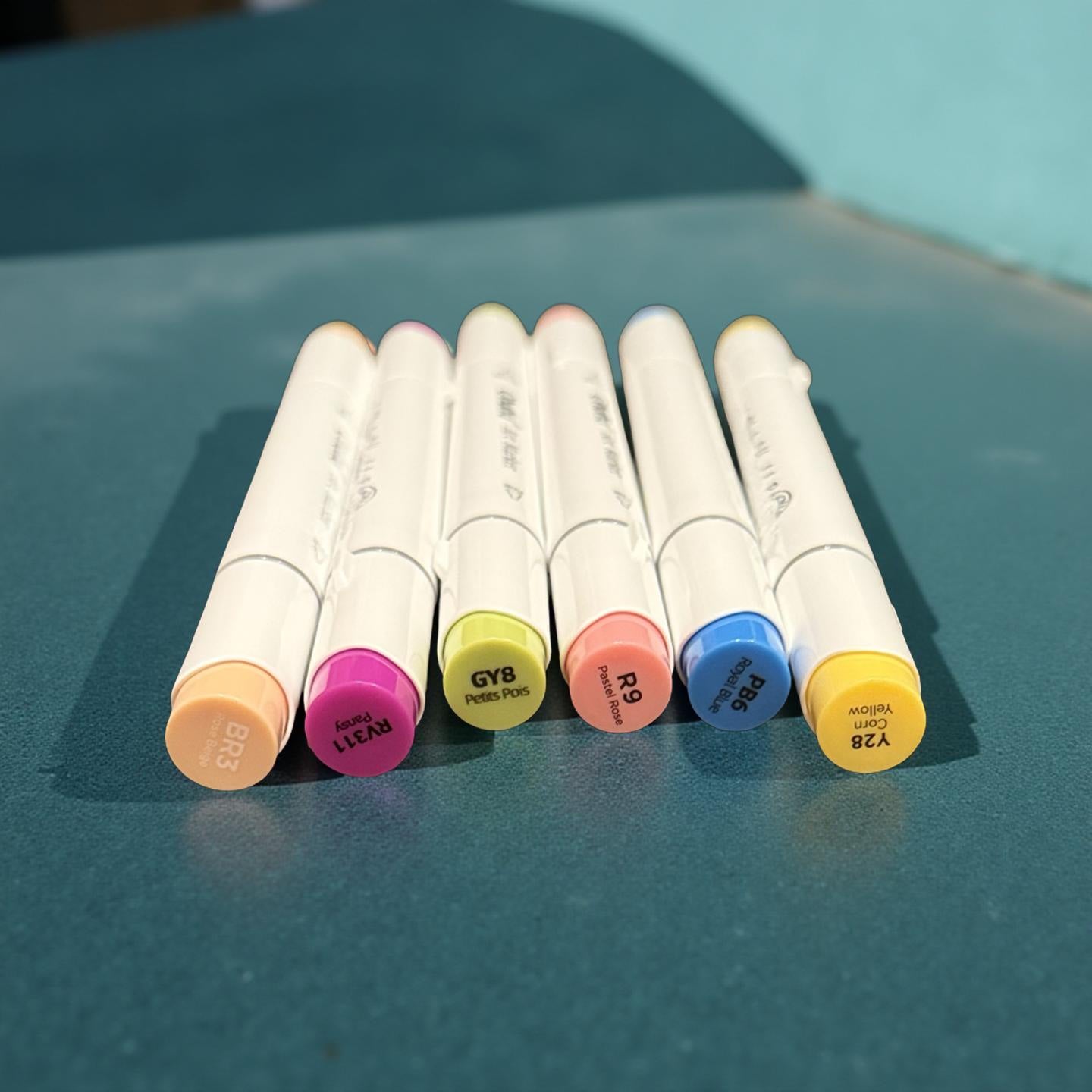 Marker Monster Mystery Sack – 6 Random Overstock | Huge Savings Ohuhu Honolulu Brush/Fine/Chisel | Sold by The Marker Monster