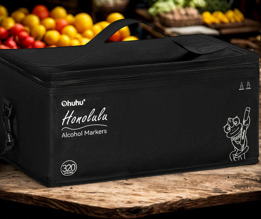 Ohuhu Canvas Marker Storage Bag.