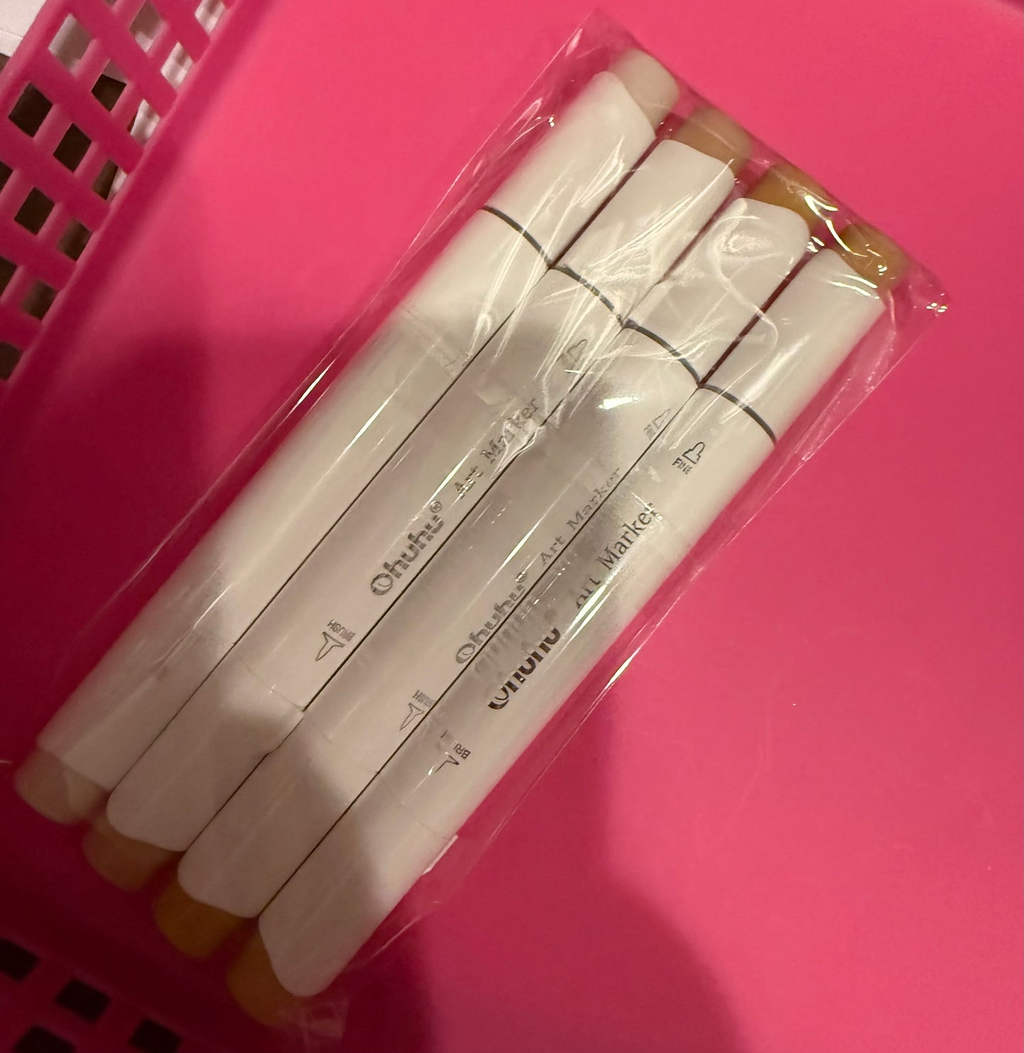 Custom Gradient Marker Bundle 4- 5 piece –Ohuhu Honolulu Brush/Fine/ Chisel Tip  Single Color | Sold by The Marker Monster