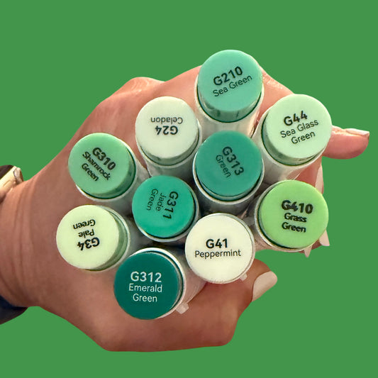 Greens Ohuhu Honolulu B Brush/Fine Tip Marker – Single Color | Sold by The Marker Monster (Authorized Reseller)