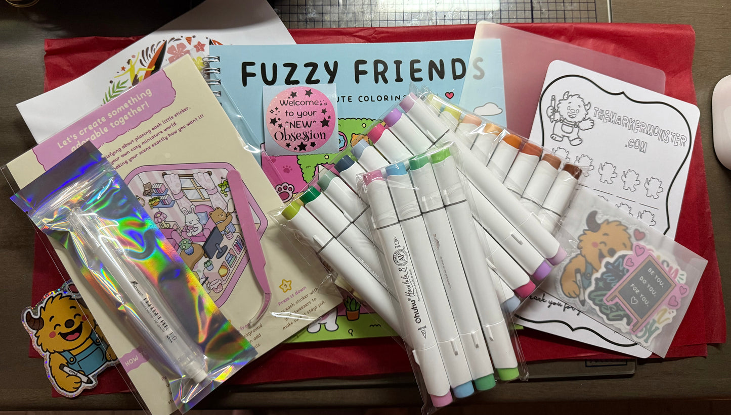 The Obsessed Package – Ultimate Ohuhu Starter Kit (Curated by The Marker Monster)