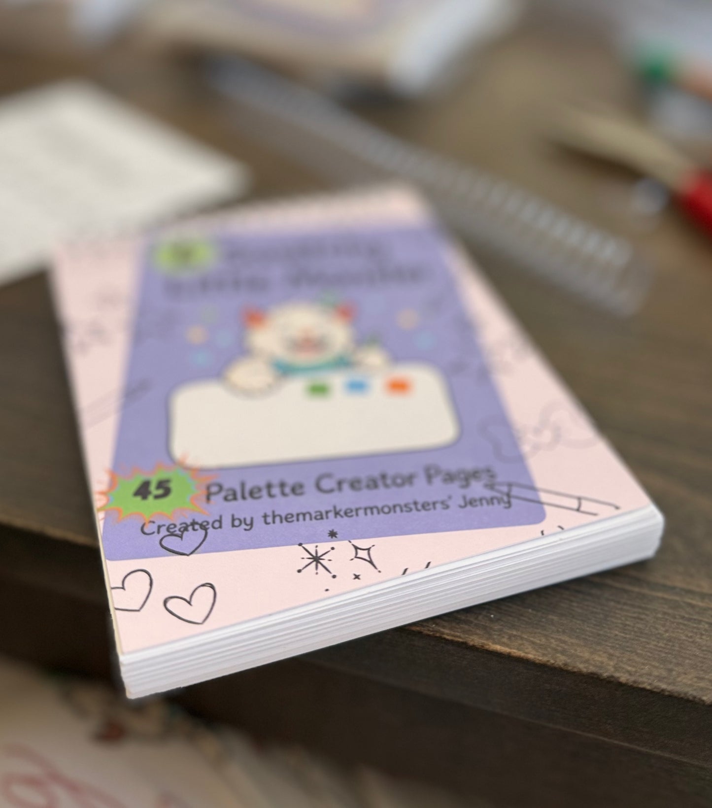 Swatchy Little Monster L  *Pocket Sized Palette Creator