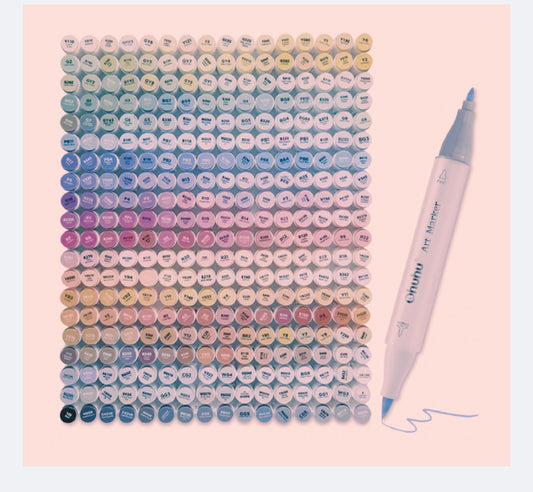 Red Ohuhu Marker – Honolulu B Brush Tip Single Color | The Marker Monster
