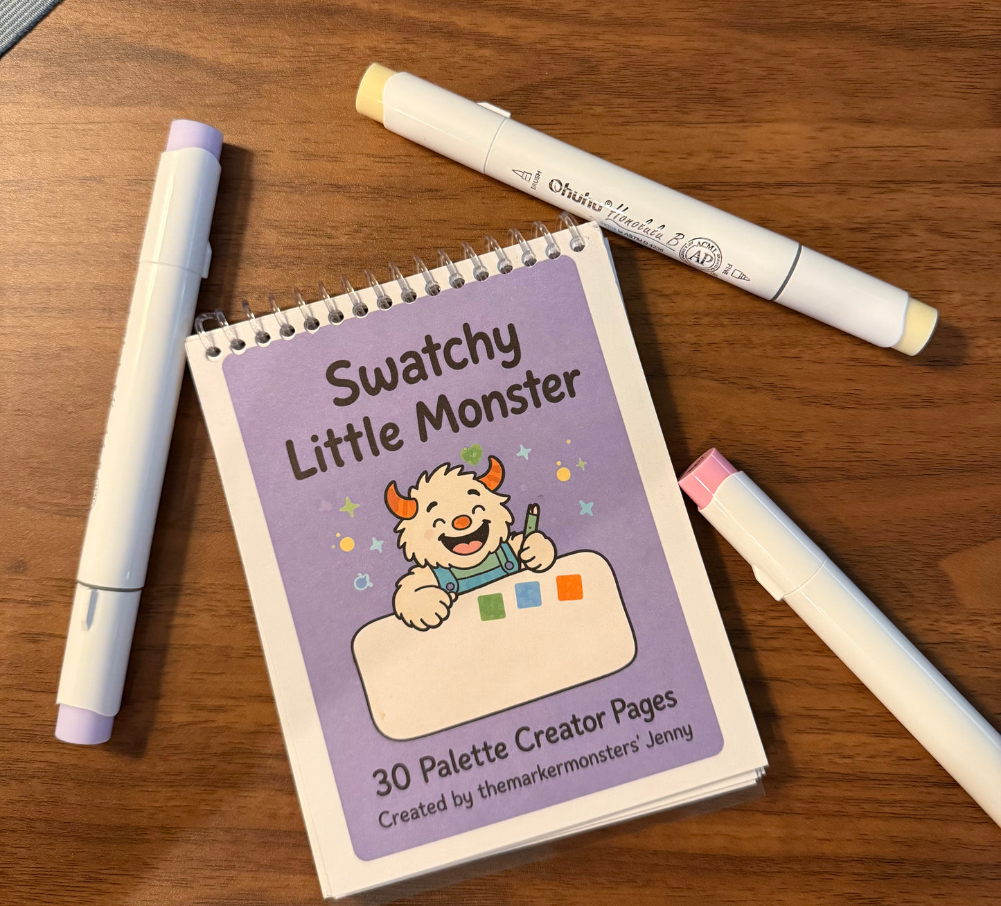 Swatchy Little Monster L  *Pocket Sized Palette Creator