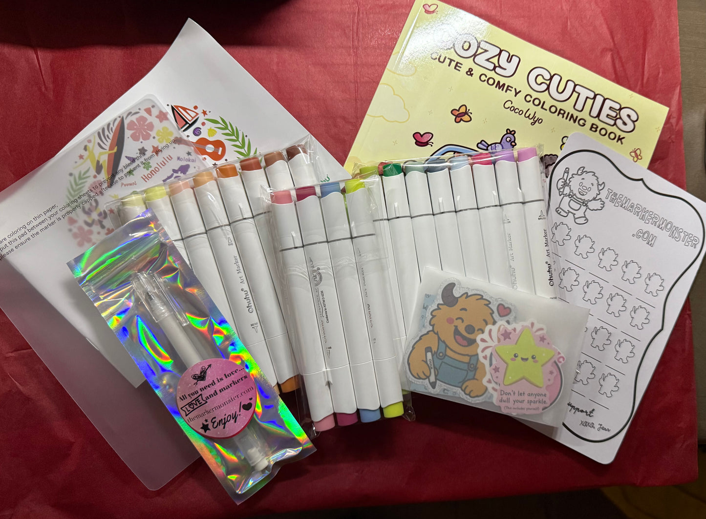 The Obsessed Package – Ultimate Ohuhu Starter Kit (Curated by The Marker Monster)
