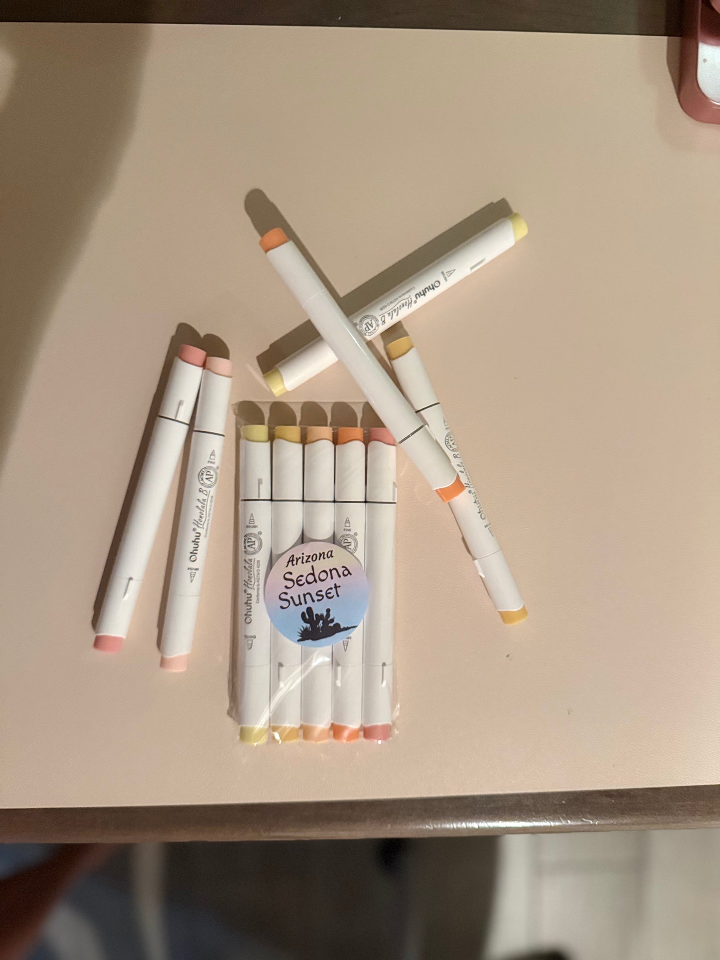 CLEARANCE Marker Palettes 4- 5 piece –Ohuhu Honolulu Brush/Fine/ Chisel Tip   Sold by The Marker Monster