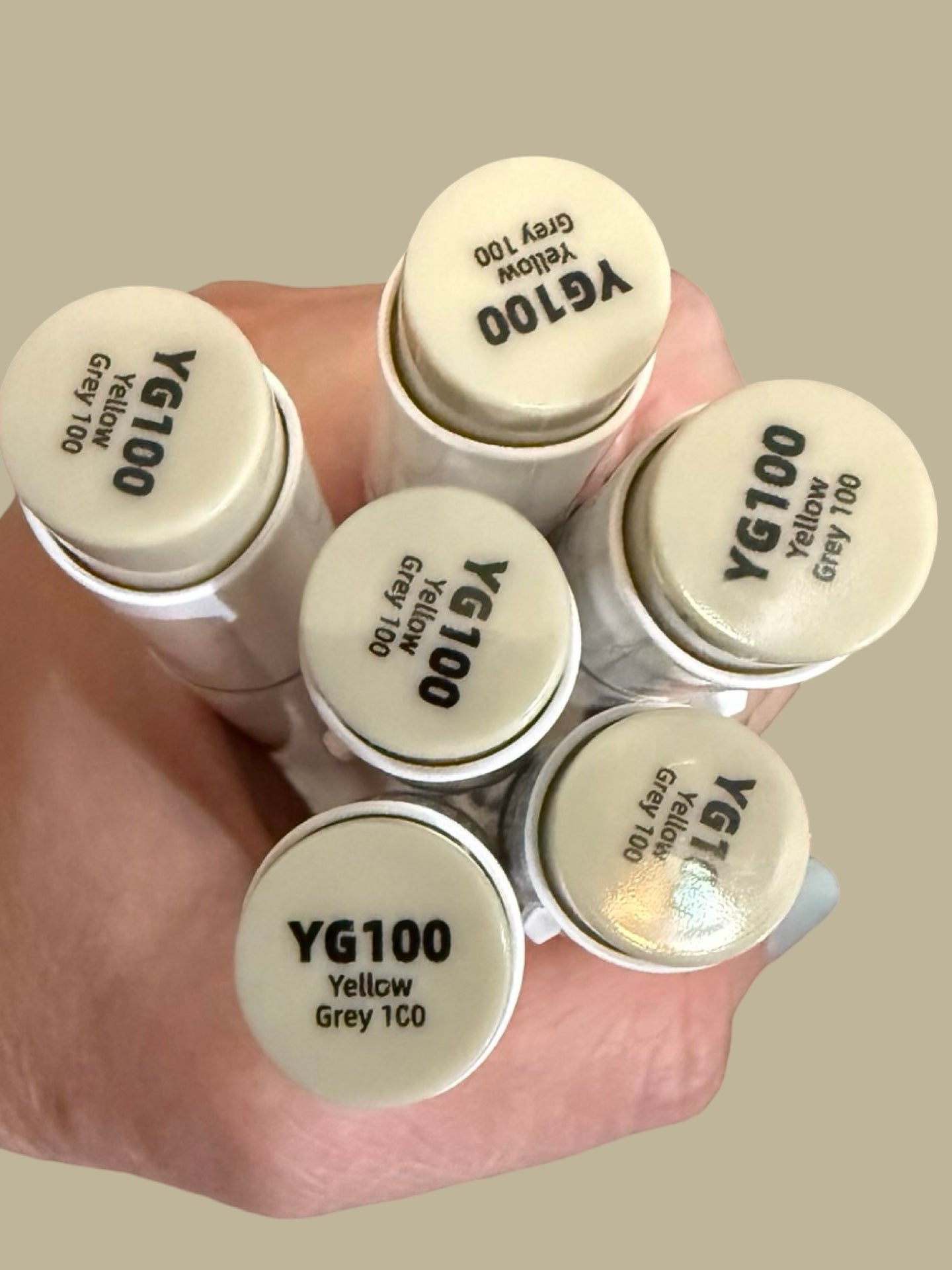 Earth Tones Ohuhu Honolulu B Brush/Fine / Chisel Tip  Single Color | Sold by The Marker Monster
