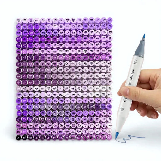Violets Ohuhu Marker – Honolulu B Brush Tip Single Color | The Marker Monster