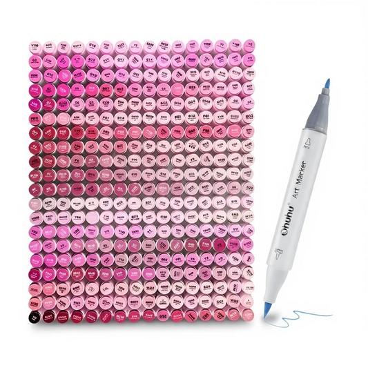 Pink Ohuhu Marker – Honolulu B Brush Tip Single Color | The Marker Monster