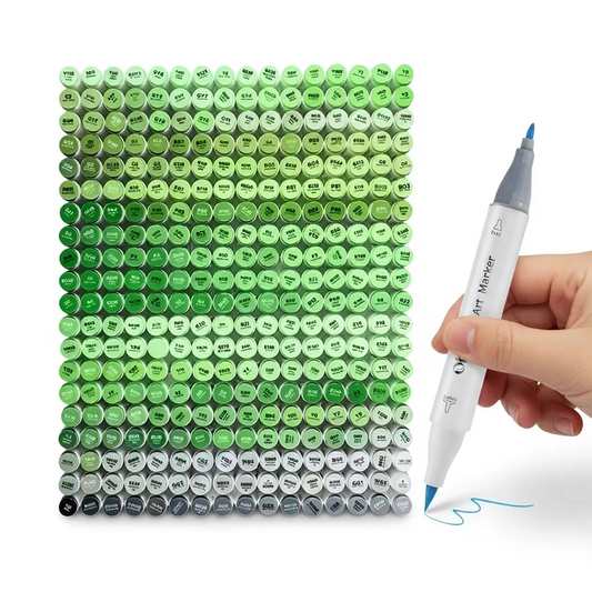 Green Ohuhu Marker – Honolulu B Brush Tip Single Color | The Marker Monster