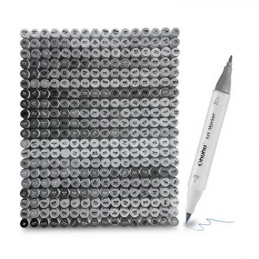 Grey Ohuhu Marker – Honolulu B Brush Tip Single Color | The Marker Monster