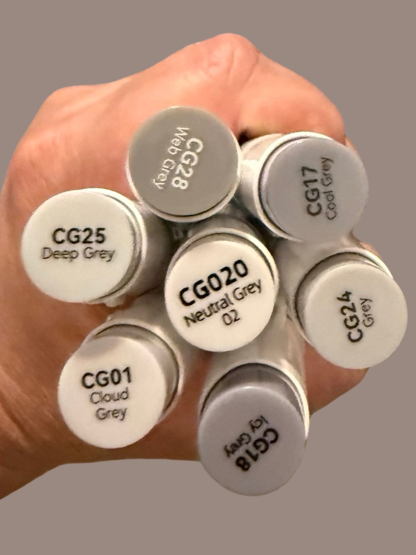 Custom Gradient Marker Bundle 4- 5 piece –Ohuhu Honolulu Brush/Fine/ Chisel Tip  Single Color | Sold by The Marker Monster