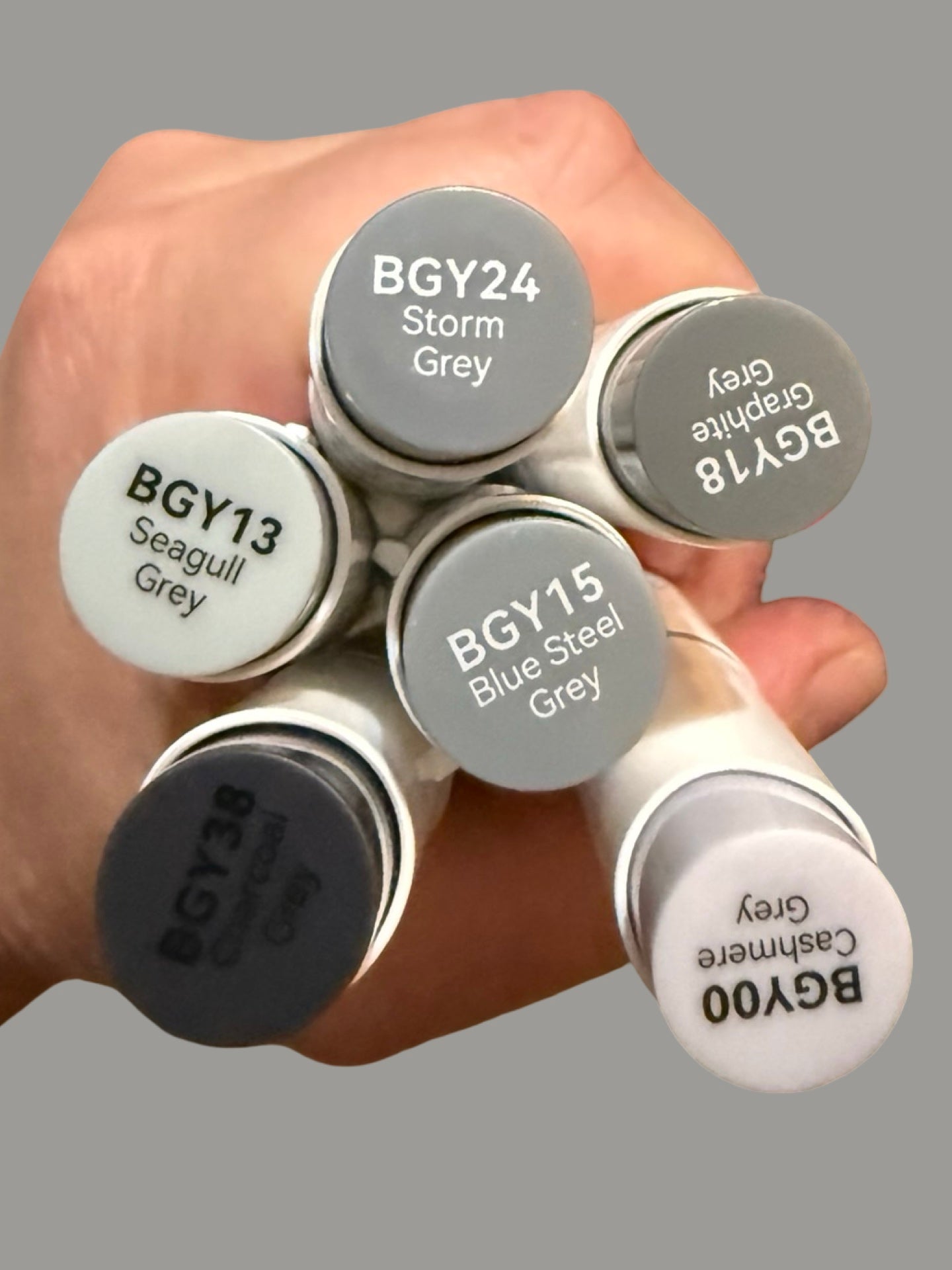 Custom Gradient Marker Bundle 4- 5 piece –Ohuhu Honolulu Brush/Fine/ Chisel Tip  Single Color | Sold by The Marker Monster