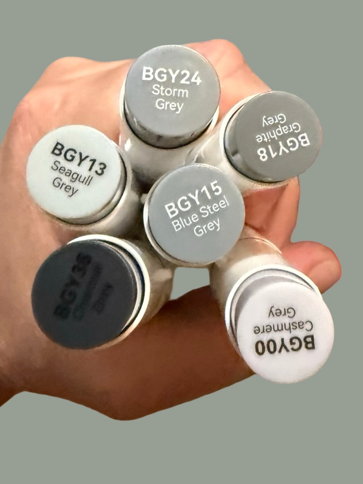 Custom Gradient Marker Bundle 4- 5 piece –Ohuhu Honolulu Brush/Fine/ Chisel Tip  Single Color | Sold by The Marker Monster