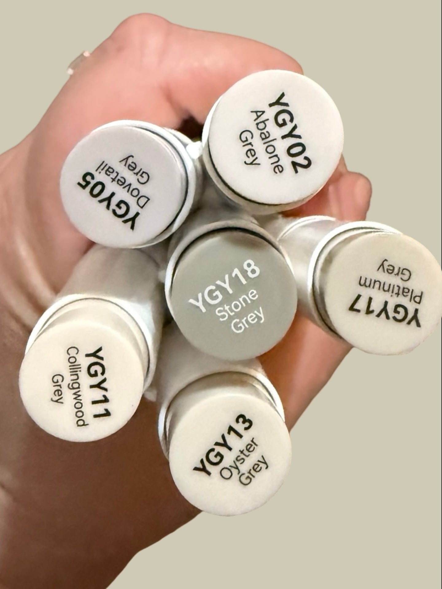 Custom Gradient Marker Bundle 4- 5 piece –Ohuhu Honolulu Brush/Fine/ Chisel Tip  Single Color | Sold by The Marker Monster