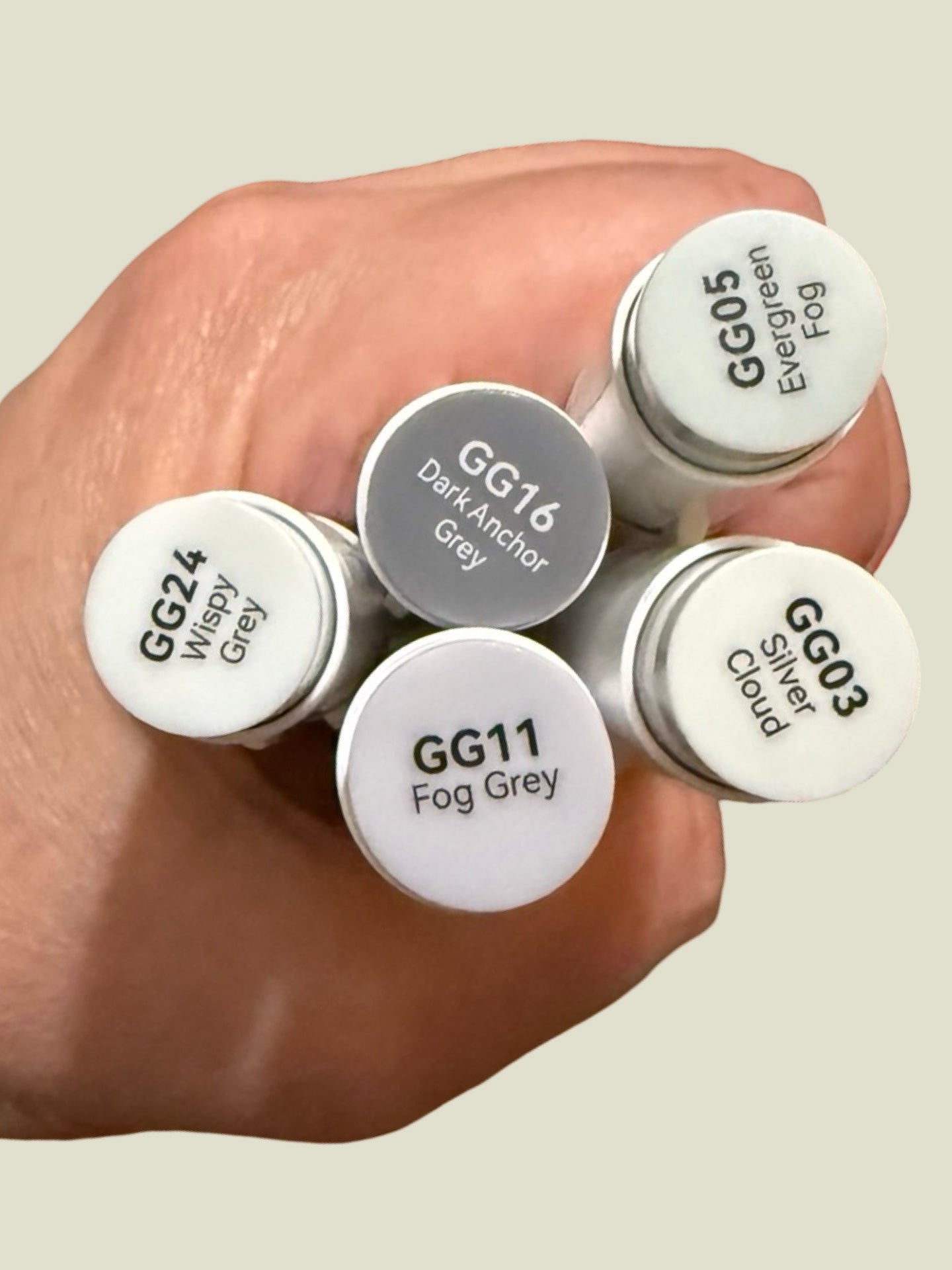 Custom Gradient Marker Bundle 4- 5 piece –Ohuhu Honolulu Brush/Fine/ Chisel Tip  Single Color | Sold by The Marker Monster