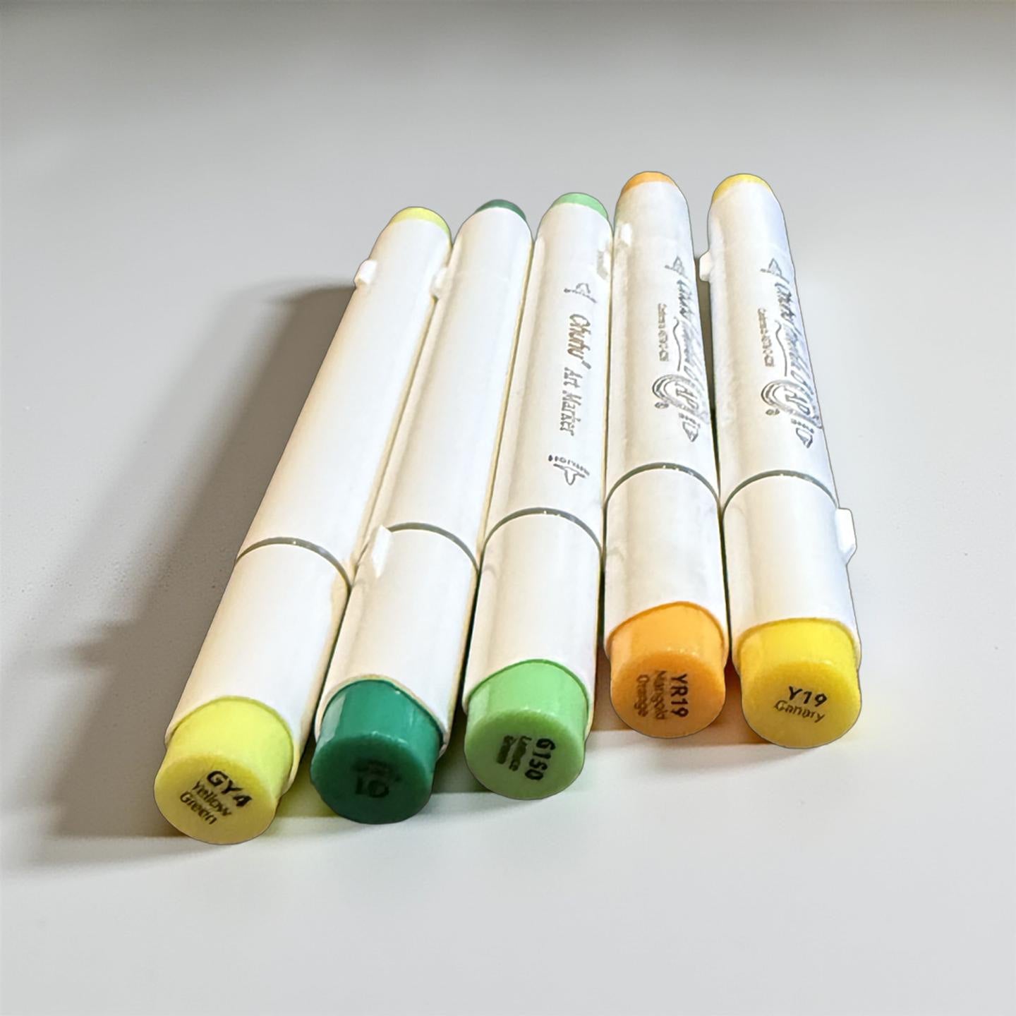 Custom Gradient Marker Bundle 4- 5 piece –Ohuhu Honolulu Brush/Fine/ Chisel Tip  Single Color | Sold by The Marker Monster