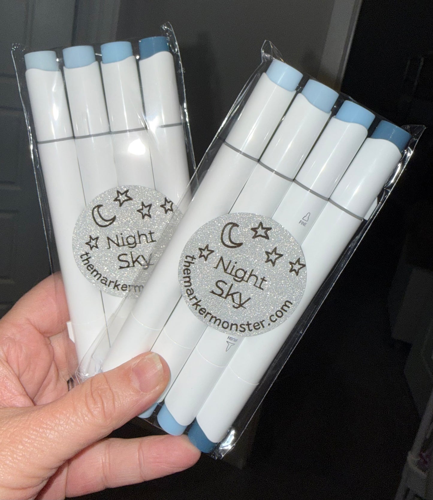 CLEARANCE Marker Palettes 4- 5 piece –Ohuhu Honolulu Brush/Fine/ Chisel Tip   Sold by The Marker Monster