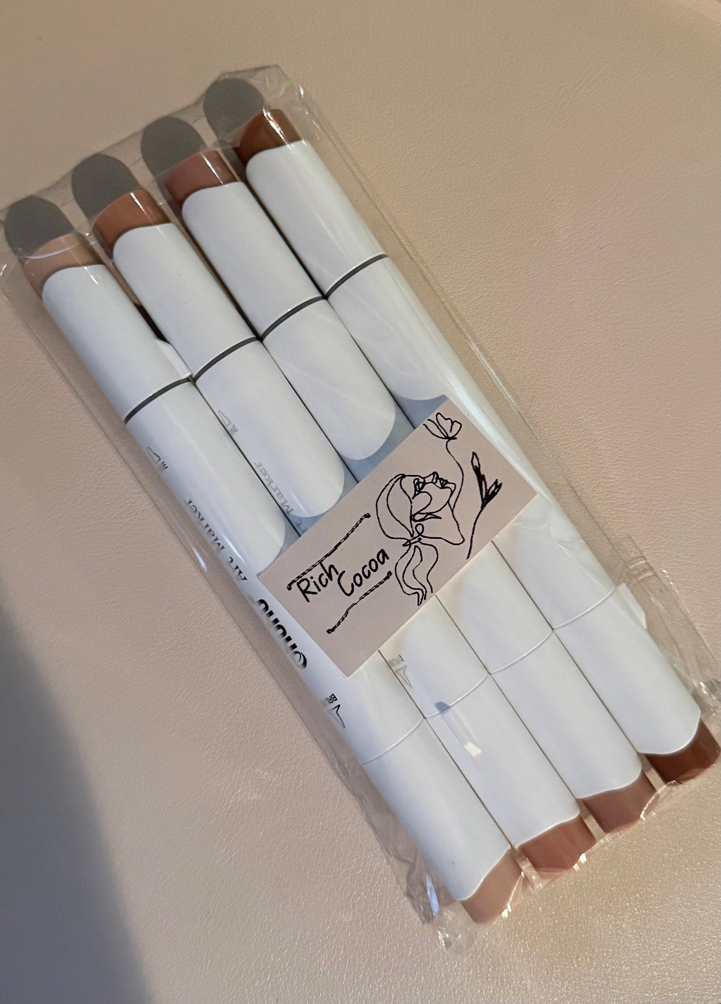 CLEARANCE Marker Palettes 4- 5 piece –Ohuhu Honolulu Brush/Fine/ Chisel Tip   Sold by The Marker Monster