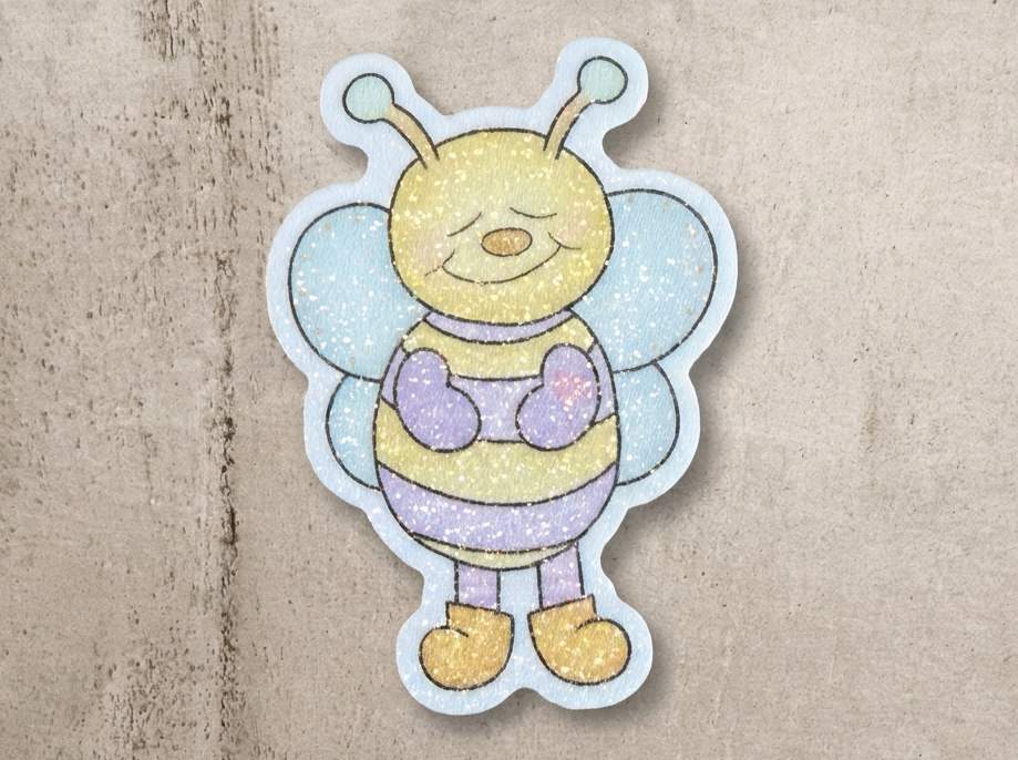 The Marker Monster and His Usual Suspects | Sand Glitter Sticker Collection