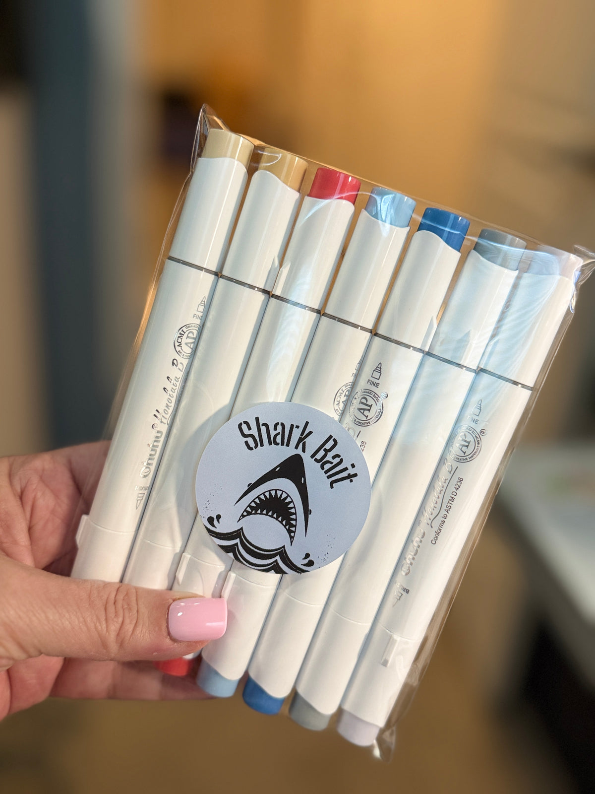 🦈 BITE ME! 🦈  Mini Bold & Easy Coloring Book
