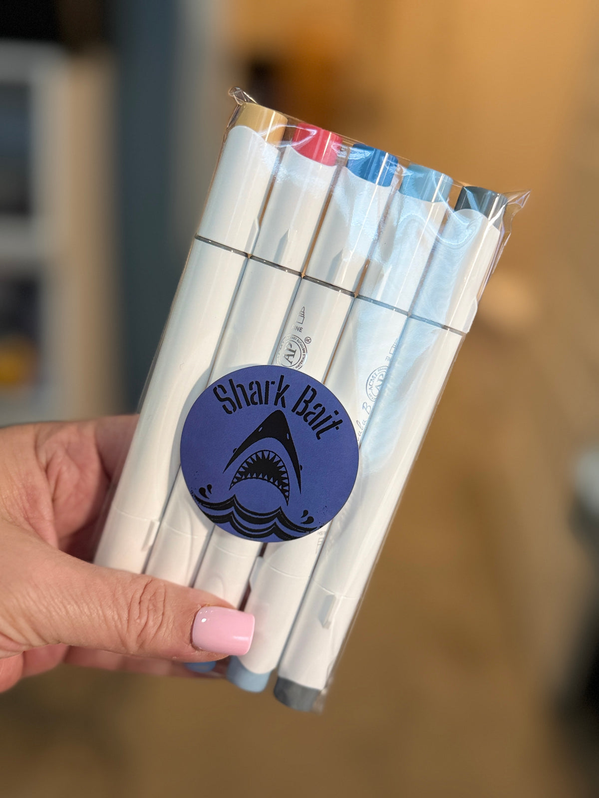 🦈 BITE ME! 🦈  Mini Bold & Easy Coloring Book