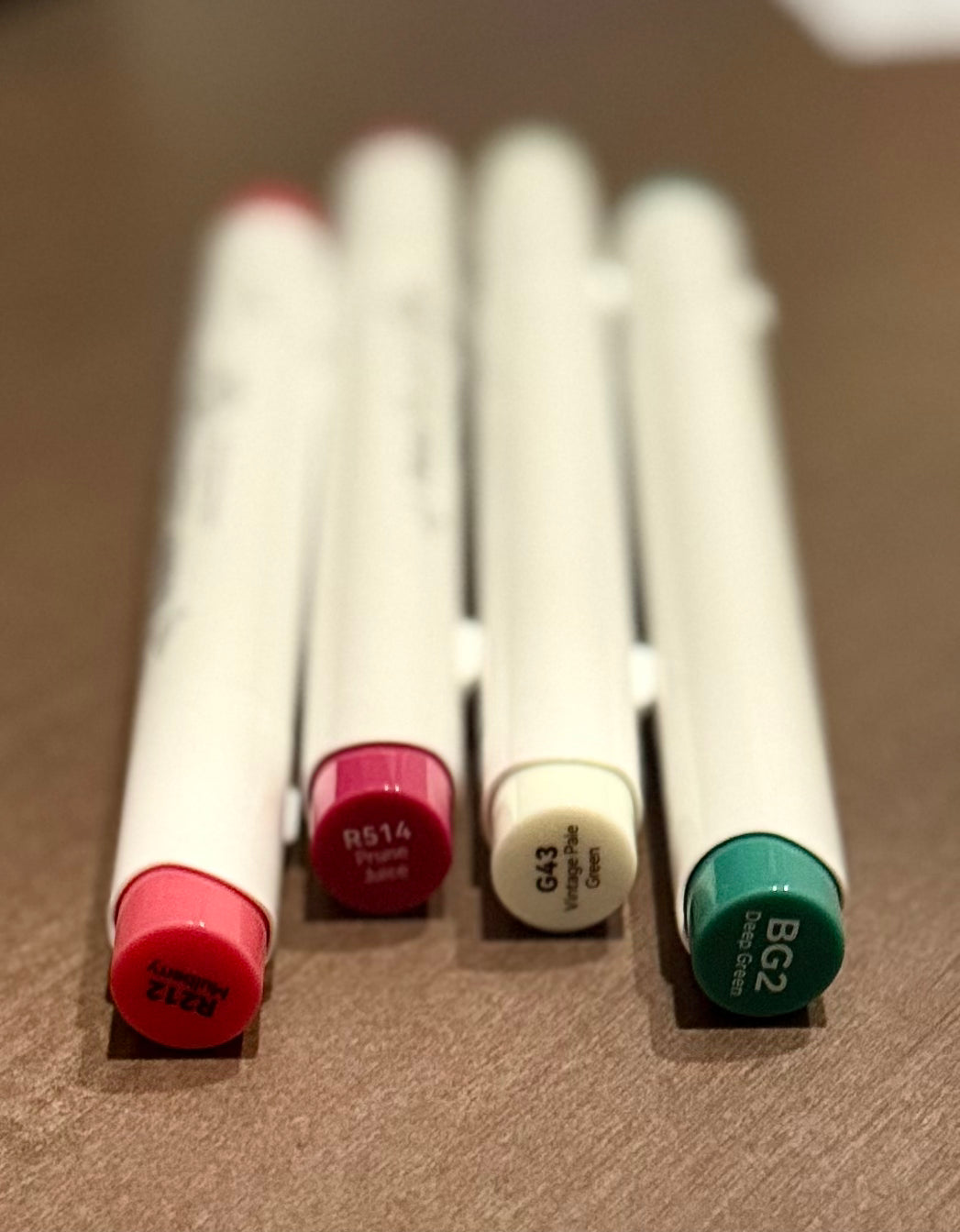 Custom Gradient Marker Bundle 4- 5 piece –Ohuhu Honolulu Brush/Fine/ Chisel Tip  Single Color | Sold by The Marker Monster