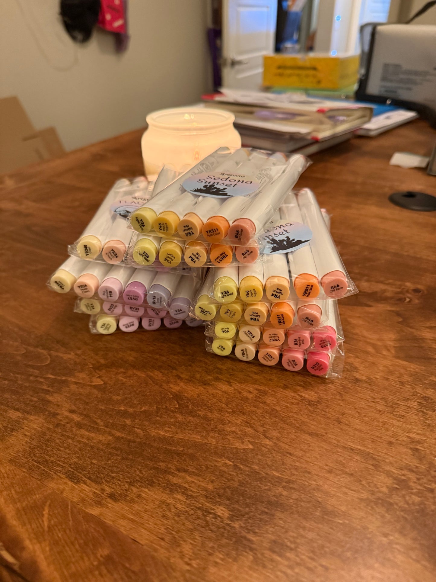 Custom Gradient Marker Bundle 4- 5 piece –Ohuhu Honolulu Brush/Fine/ Chisel Tip  Single Color | Sold by The Marker Monster