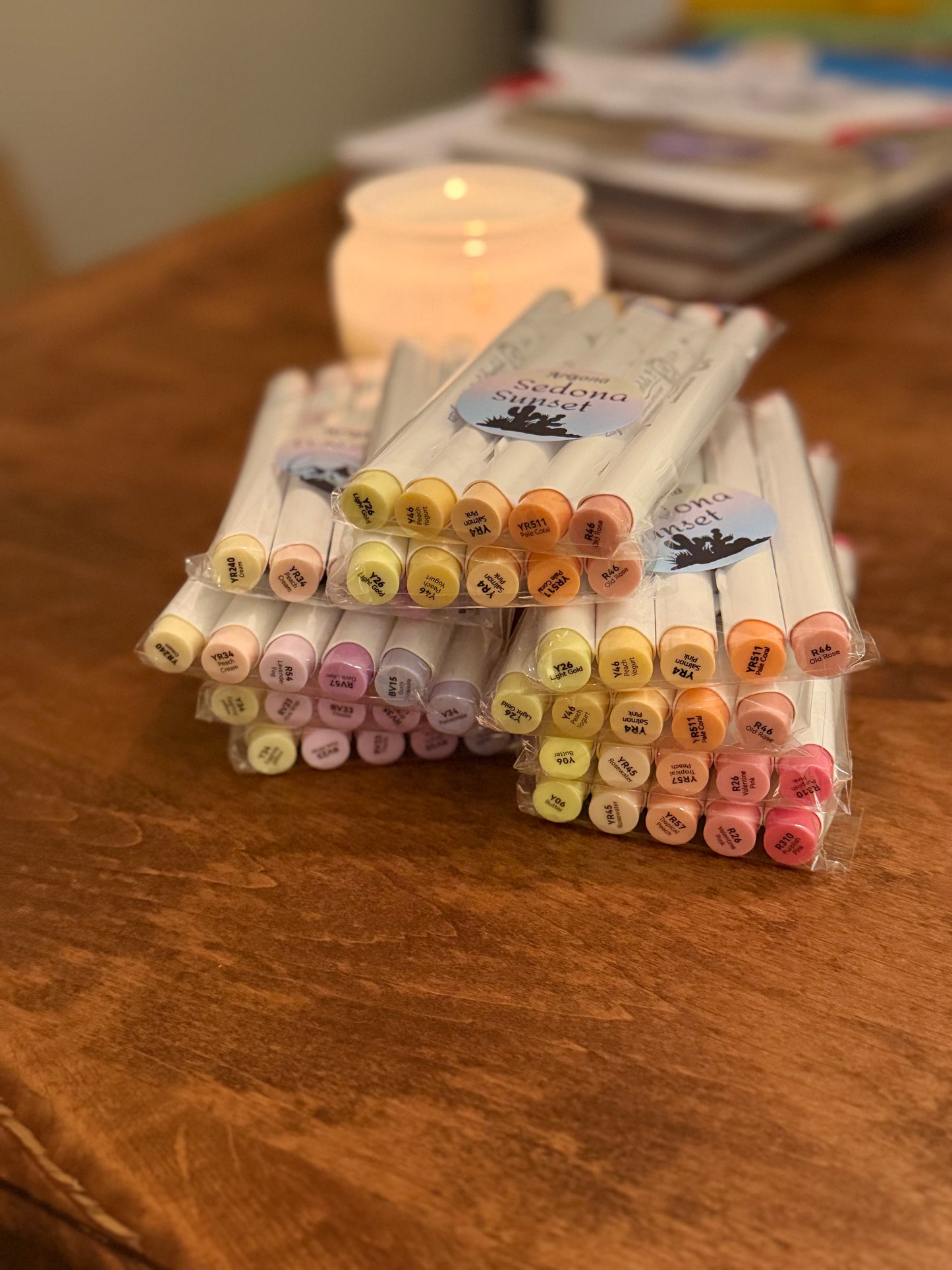 Custom Gradient Marker Bundle 4- 5 piece –Ohuhu Honolulu Brush/Fine/ Chisel Tip  Single Color | Sold by The Marker Monster