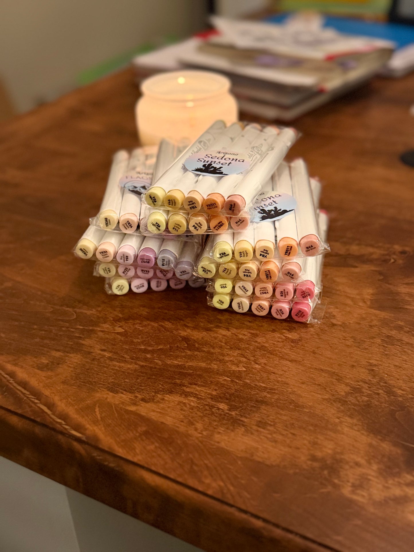 Custom Gradient Marker Bundle 4- 5 piece –Ohuhu Honolulu Brush/Fine/ Chisel Tip  Single Color | Sold by The Marker Monster