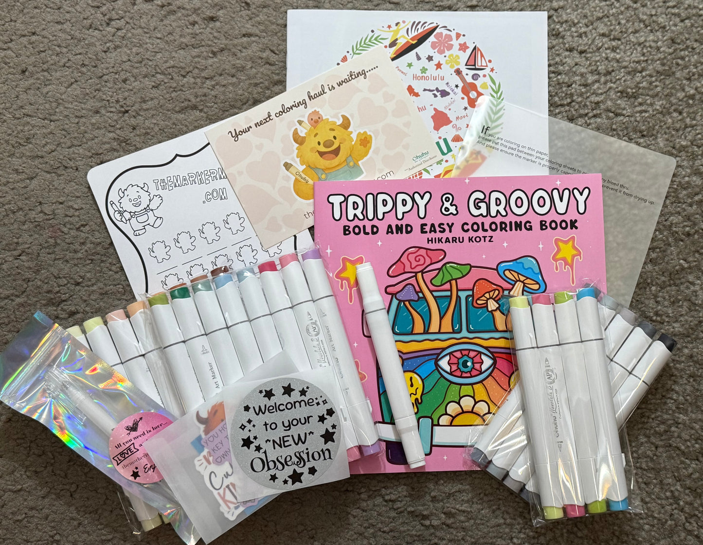 The Obsessed Package – Ultimate Ohuhu Starter Kit (Curated by The Marker Monster)