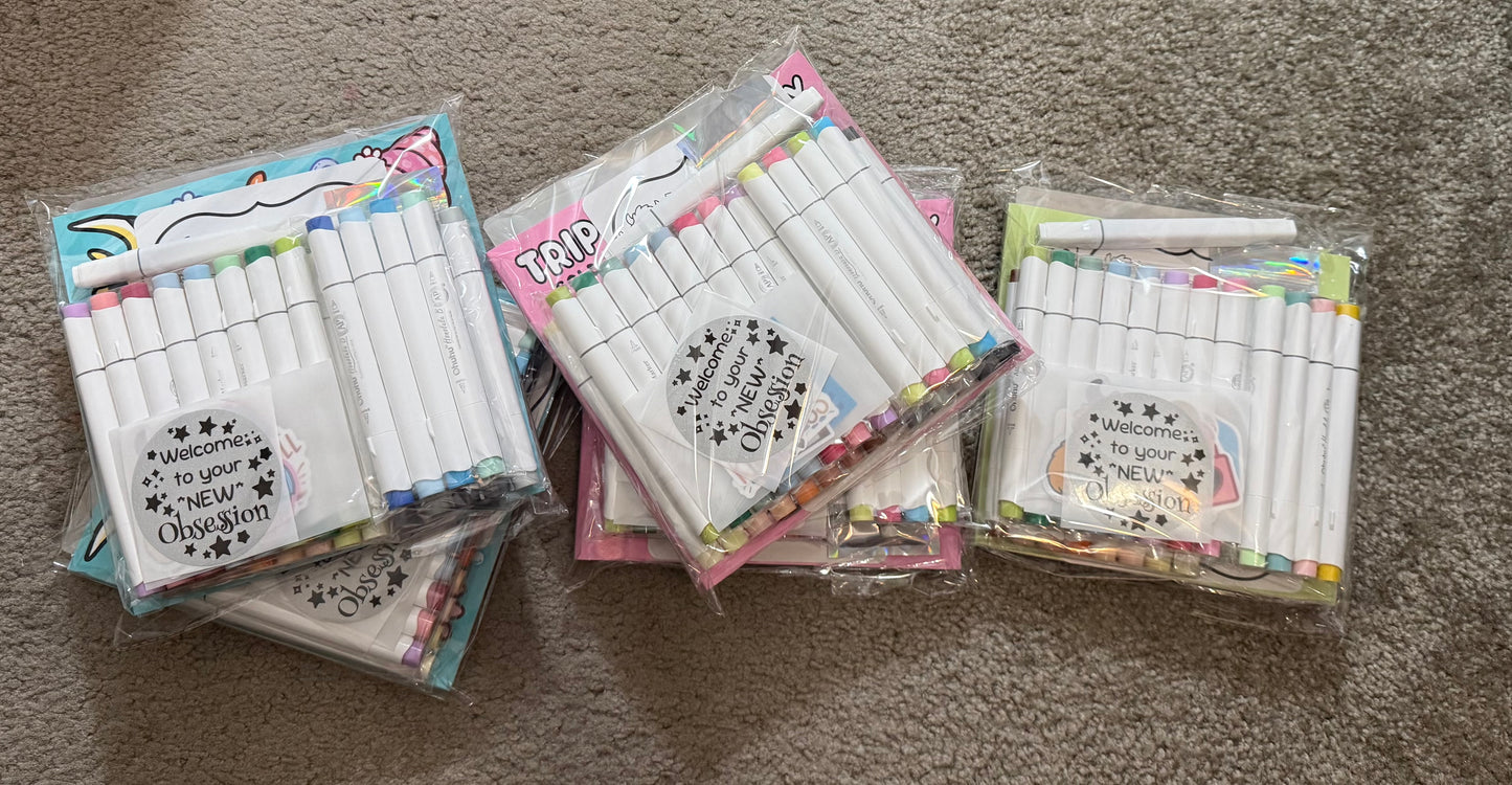 The Obsessed Package – Ultimate Ohuhu Starter Kit (Curated by The Marker Monster)