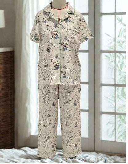 Curl Up & Cuddle Pajama Set | Luxury Cotton Model Blend