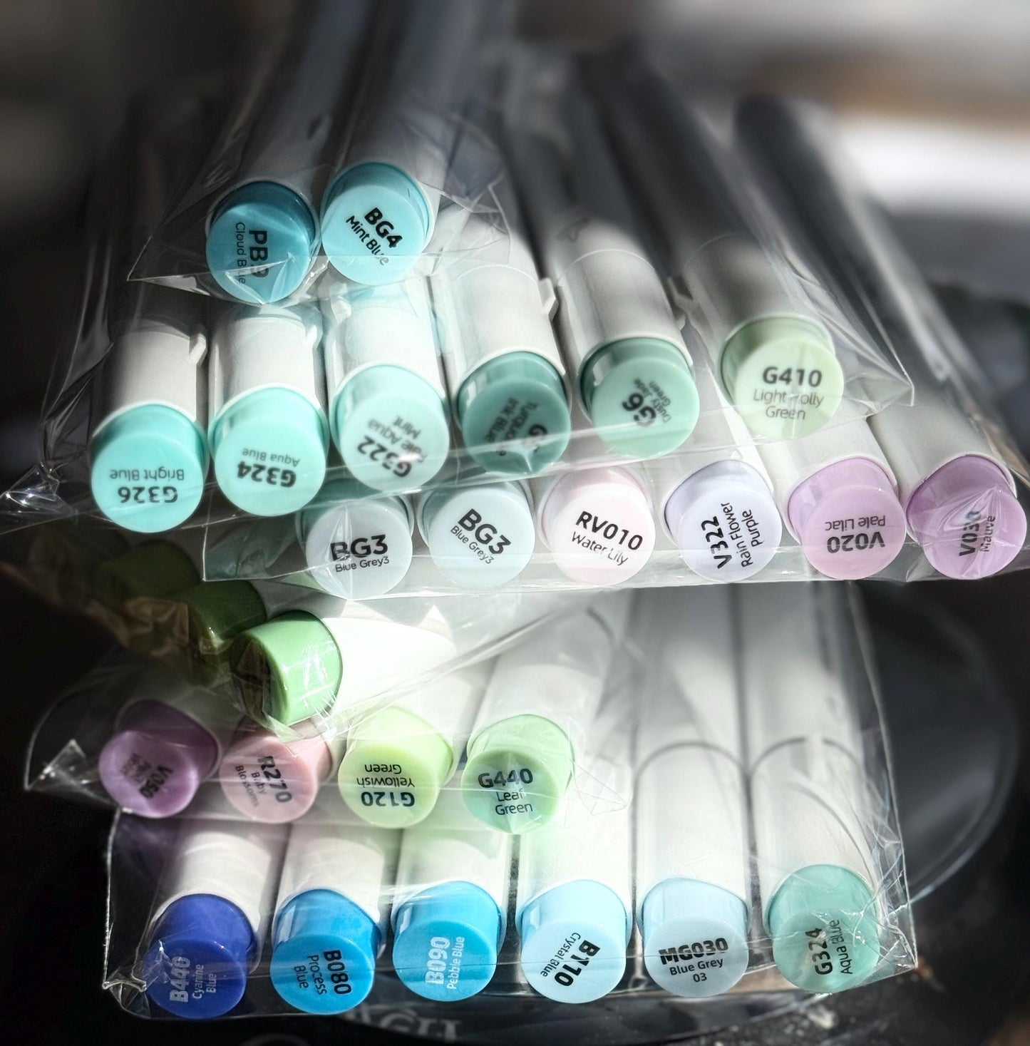 PURPLES *Single OHUHU Honolulu B Alcohol Marker  Choose your color!  Mix and Match!  PURPLES