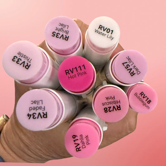 Red Violets Ohuhu Honolulu B Brush/Fine / Chisel Tip  Single Color | Sold by The Marker Monster